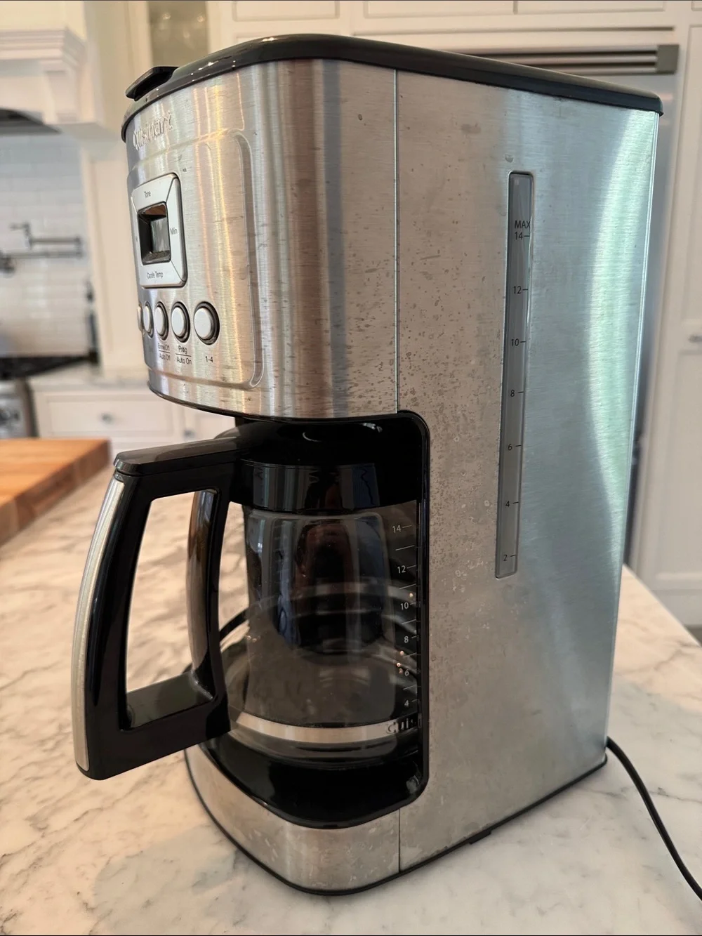 Cuisinart Black and Stainless Steel 14-Cup Drip Coffee Maker
